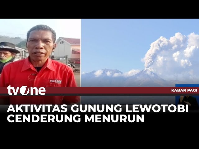 Kondisi Terkini Aktivitas Gunung Lewotobi | Kabar Pagi tvOne