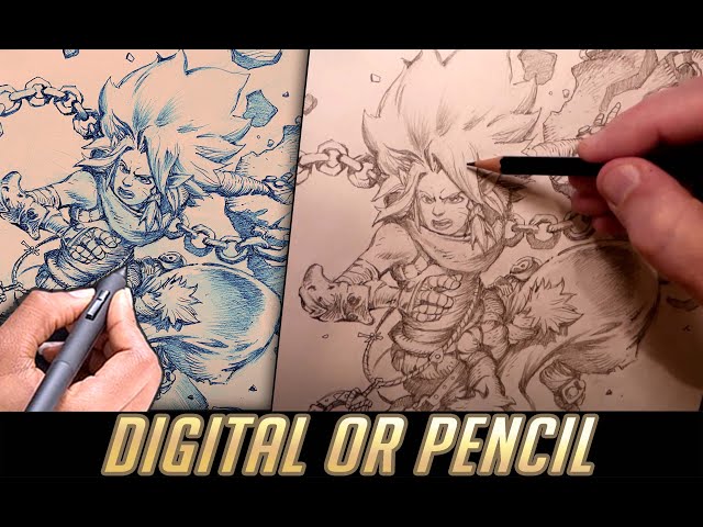 PAPER or DIGITAL art comparisons and advantages