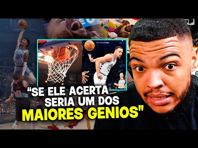 15  minutos de jogadas GENIAIS na NBA! - React do Jota