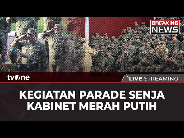 [BREAKING NEWS] Parade Senja Kabinet Merah Putih | tvOne