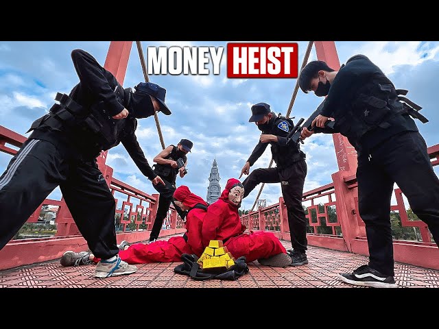 Money Heist Parkour vs POLICE Escape Chase || ''NO ENDING'' (Epic Live Action POV) 1.0