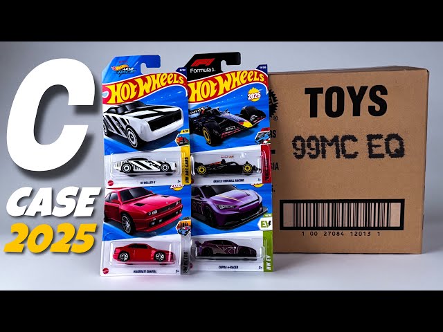 Unboxing Hot Wheels 2025 - C Case!