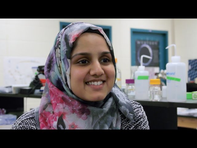 Meet a Biology Major: Sana Saeed