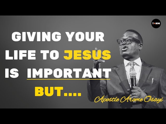 WATCH FULL VIDEO TO UNDERSTAND || APOSTLE AROME OSAYI