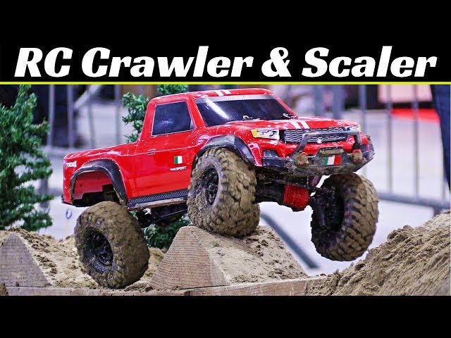 RC 4x4 Crawler & Scaler Extreme Indoor Track - Axial, RC4WD, Tamiya, Gmade - Model Game Bologna 2018