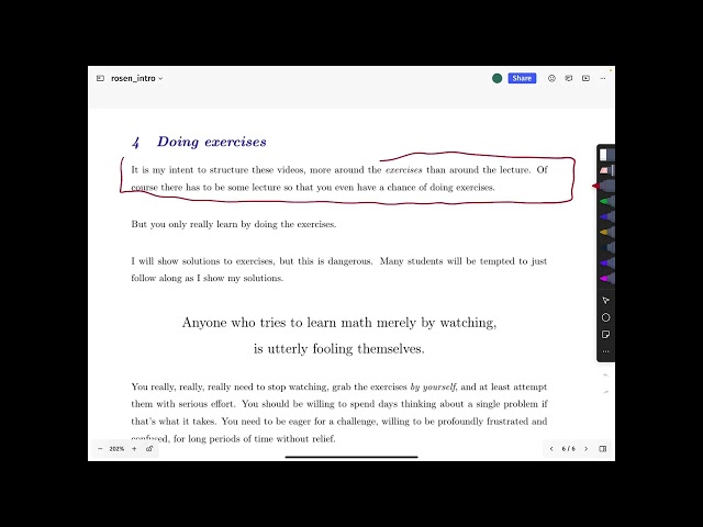 Discrete Mathematics / Full Course Walkthrough with Exercises / Companion to the Rosen textbook