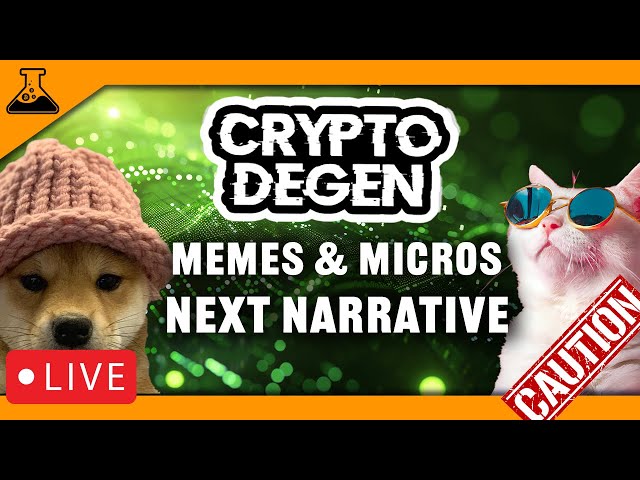 Crypto Degen: Next Meme Coin Narrative & Micro Caps To Watch