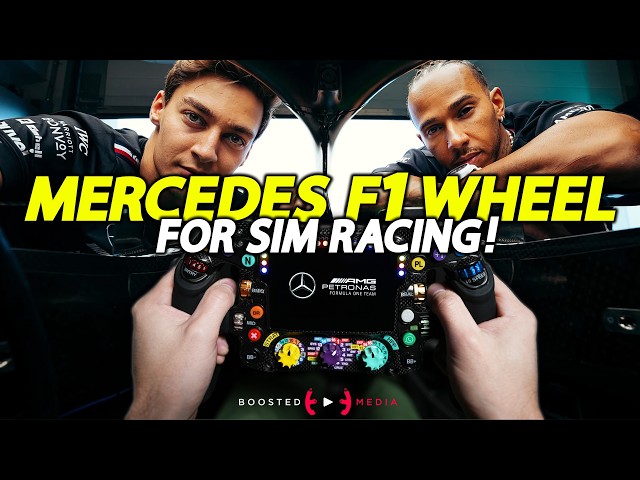 ULTIMATE REALISM! - Sim-Lab Mercedes-AMG PETRONAS Formula One Team Sim Racing Wheel REVIEW