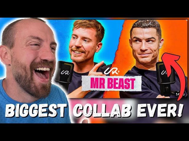 WATCHING Cristiano Ronaldo for the FIRST TIME!!! (I Meet MrBeast To Break The Internet REACTION!!!)