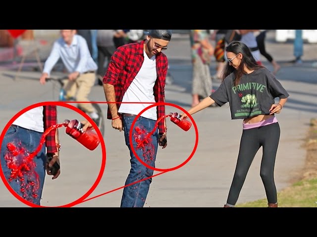 PICKING UP GIRLS USING MAGIC PANTS PRANK!