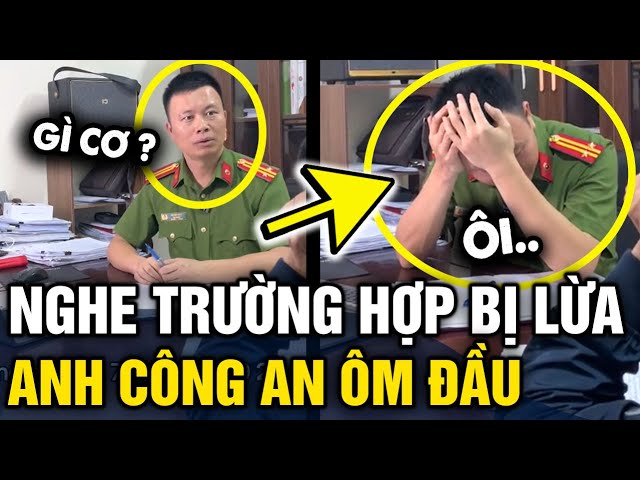 Nghe người dân TRÌNH BÁO CÂU CHUYỆN hy hữu, anh công an ÔM ĐẦU vì tiếc nuối | Tin 3 Phút