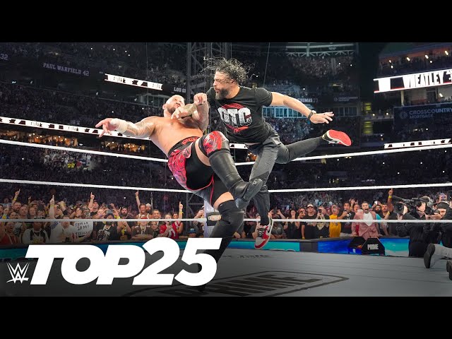 The Best WWE Moments of Aug. 2024: WWE Top 25