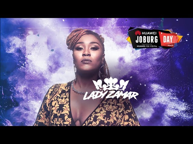 Lady Zamar at #HuaweiJoburgDay