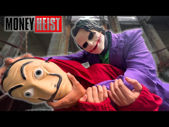 Parkour POV MONEY HEIST VS JOKER | TOTAL CONSPIRACY (Bella Ciao Remix) |  EPIC LIVE ACTION VIDEO