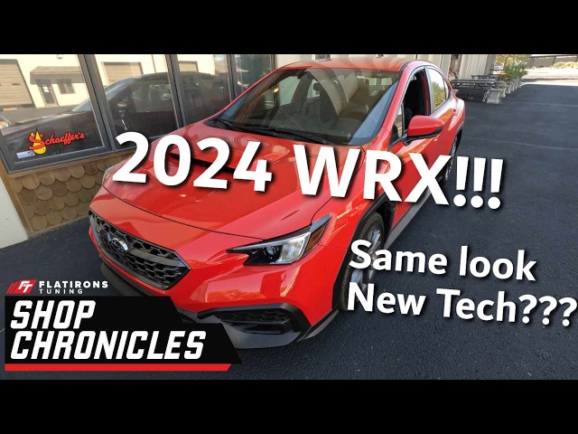 Two Reasons the 2024 WRX is All New