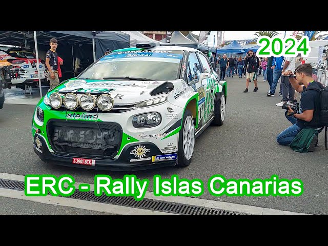 FIA ERC 48° Rally Islas Canarias, Service Park, May 2, 2024, Las Palmas de Gran Canaria