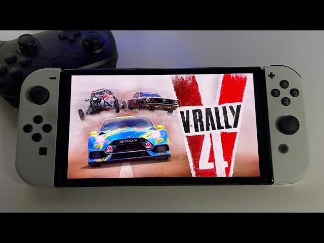 V-Rally 4 - Review | Switch OLED handheld gameplay