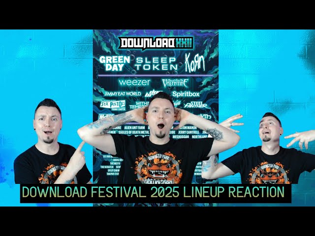 Download Festival 2025 Lineup Reaction