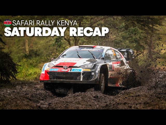 Mud, Splash and Drama on Saturday at Safari Rally Kenya 🇰🇪