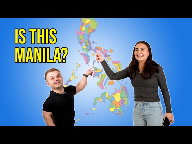 Americans Try To Label A Map of The Philippines