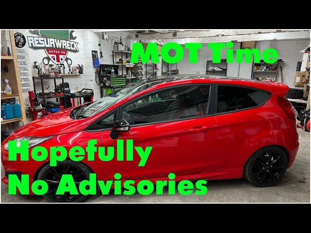 Fiesta ST-Line Red Edition 2017 wreck-To-Riches Car 7 MOT Time Hopefully No Advisories