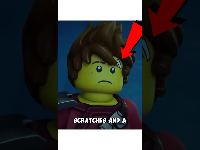 Why Does Kai From Ninjago Still Have His Bandage?l#ninjago #legoninjago #ninjagokai #lego #shorts