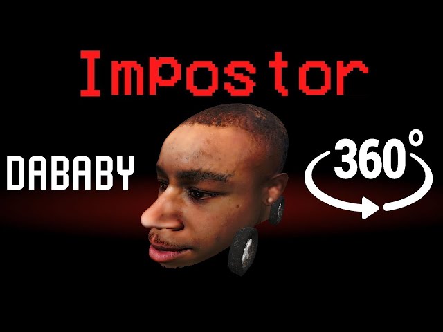 If DaBABY was the Impostor 🚀 Among Us Minecraft 360°