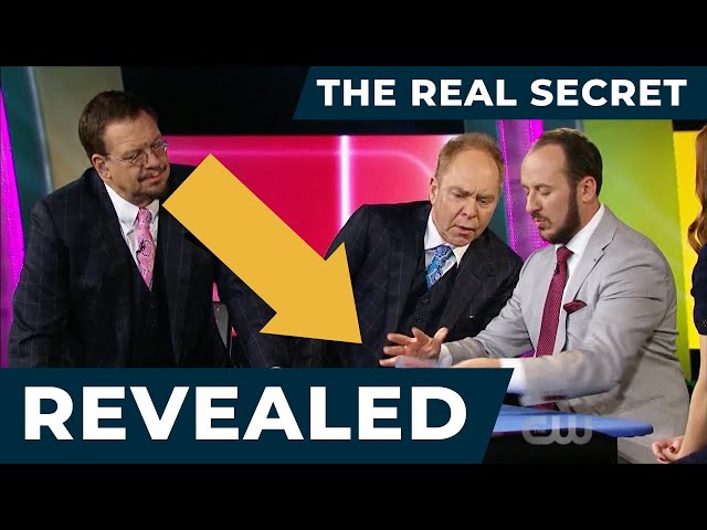 REVEALED! Kostya Kimlat on Penn & Teller Fool Us