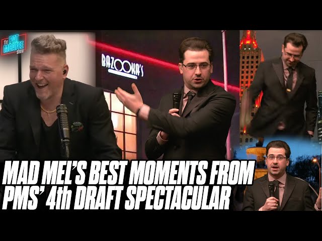 The Best Of Mad Mel From The Pat McAfee Show 4th Annual Draft Spectacular