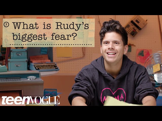 Rudy Mancuso Guesses How 671 Fans Responded to a Survey About Him | Teen Vogue