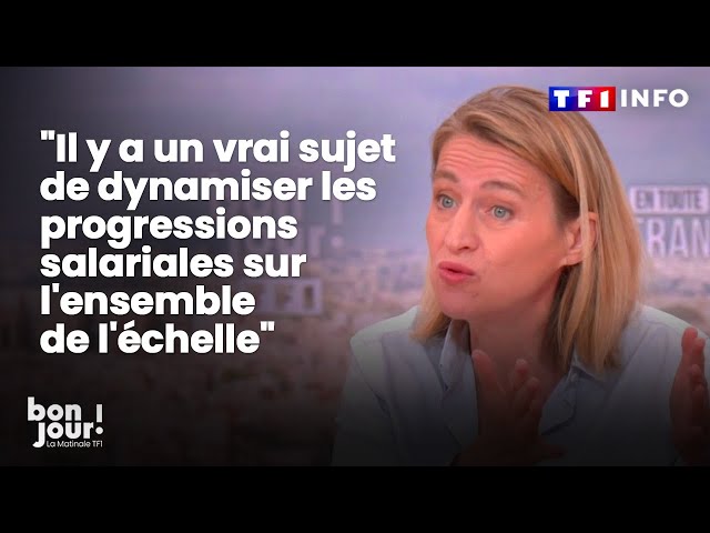 Il y a un vrai sujet de dynamiser les progressions salariales", Astrid Panosyan-Bouvet