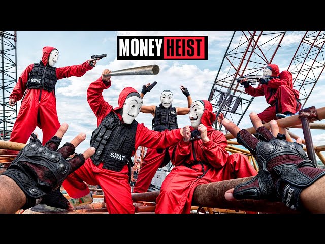 PARKOUR VS MONEY HEIST! 6 | BAD GUYS: No ESCAPE as POLICE close in from all sides | Epic POV