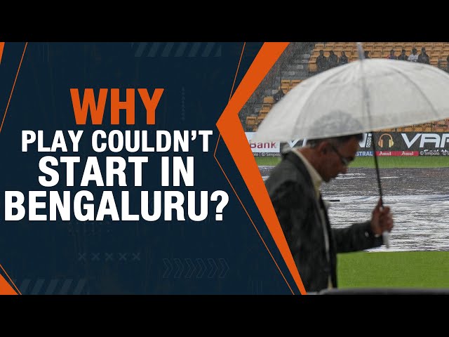 Bengaluru Test - Opening Day washed out | Sports News | News9