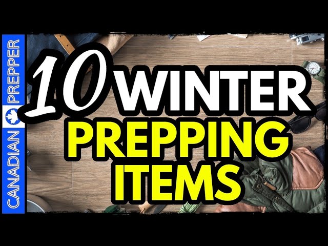 Get This Winter Survival and Prepping Gear