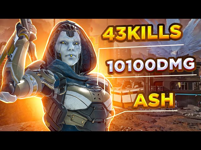 ЗР-142! 43 KILLS & 10100 DAMAGE ON ASH, FOR 2 GAMES ! эш гайд апекс легенд реликвия apex legends