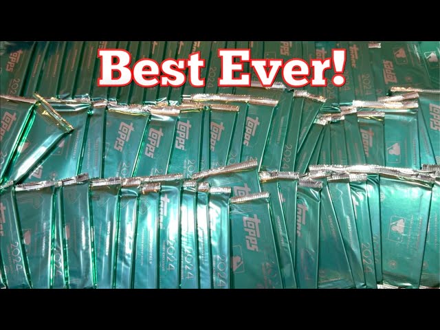 CRAZY!  THE BEST SILVER PACK VIDEO EVER!  OPENING 2024 TOPPS UPDATE SILVER PACKS!