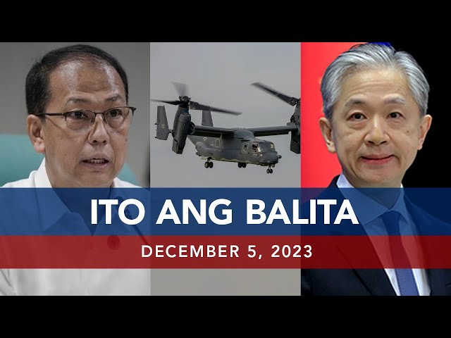 UNTV: Ito Ang Balita | December 5, 2023