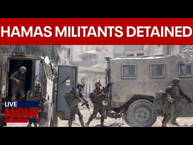 IDF: 100 Hamas terrorists detained in Gaza hospital raid | LiveNOW from FOX