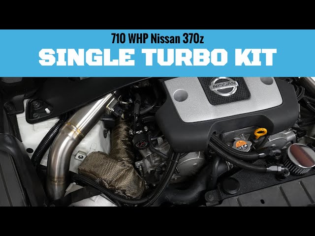 710 WHP II Nissan 370z II Single Turbo Kit