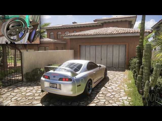 1147HP Toyota Supra MK4 Full Send! - Forza Horizon 5 | Thrustmaster T300 RS Gameplay