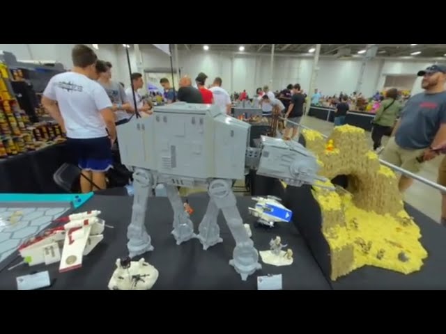 Star Wars Creations at Virginia BrickFair Lego Fan Expo 2021 3D 180 VR