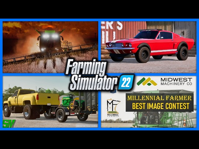 Farm Sim News - JD S700 HillSide, JD Mower, Utility Trailer, & Photo Contest! | Farm Sim 22