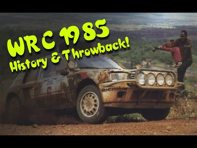 WRC History in Kenya |  Safari rally Throwback 1985