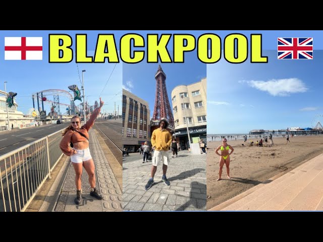 Blackpool - La ciudad con los mejores parques de atracciones de Inglaterra🎢🎡