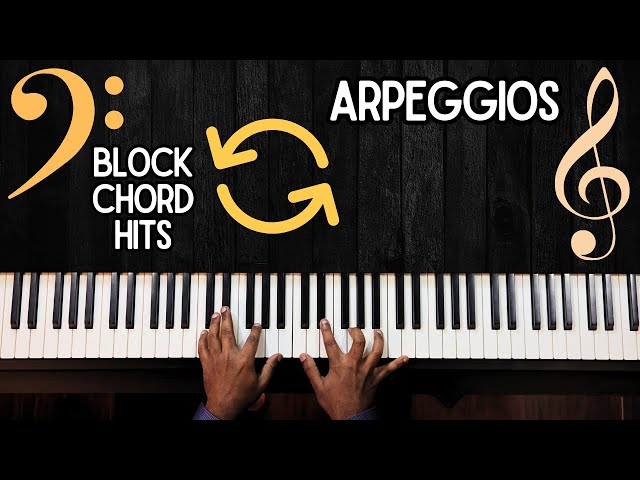 Arpeggios, Chord Inversions & Hand Independence Exercises in ONE Piano Tutorial 🎹