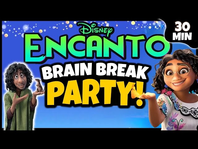 Encanto Brain Break Party | Freeze Dance | Encanto Run | Just Dance