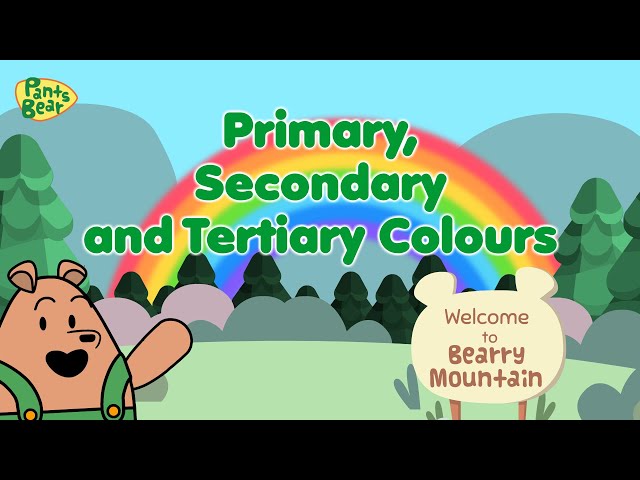 Colours for kids | Learn Colours - Primary, Secondary and Tertiary Colours | #PantsBear