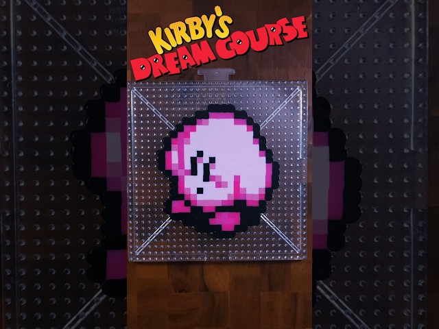 Kirby - Kirby's Dream Course #perlerbeads