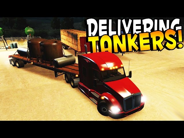 Driving Tankers to Tucson?! (American Truck Simulator Gameplay)