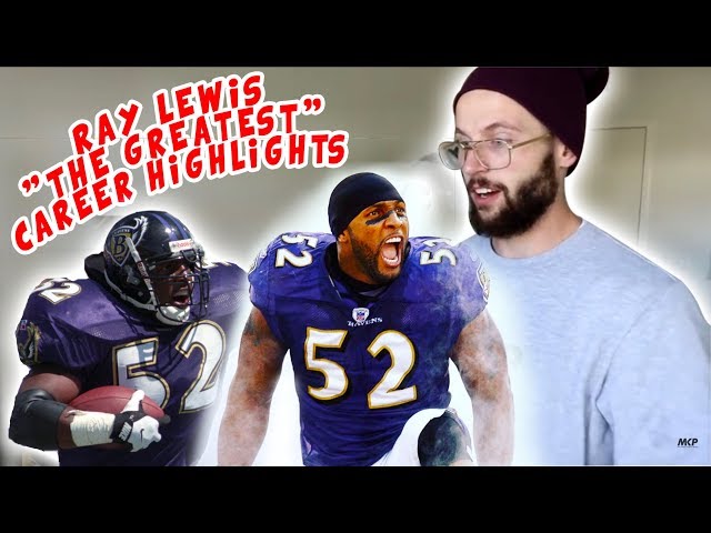 Rugby Player Reacts to RAY LEWIS "The Greatest" NFL Career Feature YouTube Video